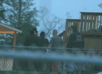 Police Investigating Oberlander @ Bobov Camp Shalva